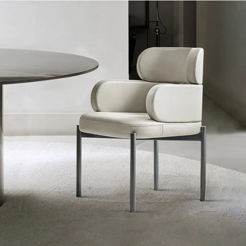 Modern Dining Room Dining Chair Leather Chair with Armrests